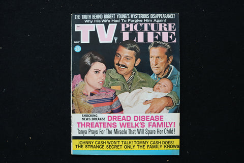 1970 OCTOBER TV PICTURE LIFE MAGAZINE - LAWRENCE WELK COVER - E 24570