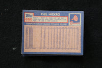 PHIL NIEKRO 1984 TOPPS BASEBALL CARDS - CARD #650 - NM-MT - LOT OF 32 - #49