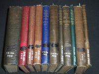 1881-1897 PENNSYLVANIA REPORT OF PUBLIC INSTRUCTION VOLUMES LOT OF 11 - KD 5712
