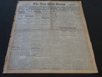 1919 FEB 26 NEW YORK TIMES - NO EXTRA SESSION UNTIL WILSON RETURNS - NT 6500