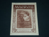 1926 JUNE 20 THE WONDER THEATRE METROPOLITAN PROGRAM - ALYCE MILLS - J 4085