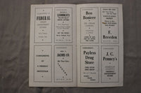 1943 EUREKA HIGH SCHOOL FOOTBALL PROGRAMS - LOT OF 3 - K 3445