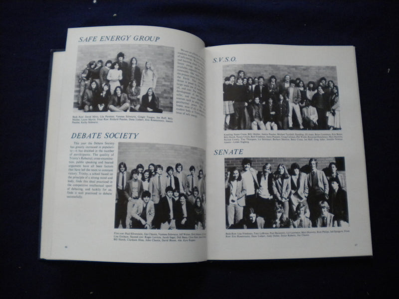 1981 THE BRUNER TRINITY SCHOOL YEARBOOK - NEW YORK, NY - YB 2983