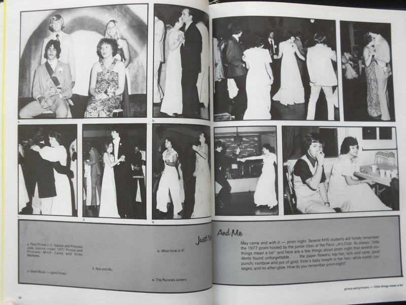1978 KANILLIO KANSAS HIGH SCHOOL YEARBOOK - KANSAS, ILLINOIS - YB 3353