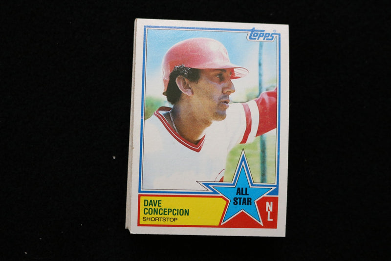 DAVE CONCEPCION ALL STAR 1983 TOPPS BASEBALL CARDS-#400- NM-MT -LOT OF 29 - #114