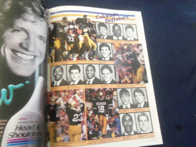 1986 DEC 31 BLUEBONNET BOWL PROGRAM - BAYLOR UNIV VS UNIV COLORADO - ST 5005Z
