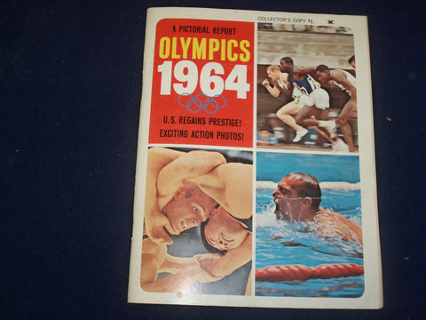 1964 OLYMPICS PICTORIAL REPORT MAGAZINE - GREAT PHOTOS - B 6485