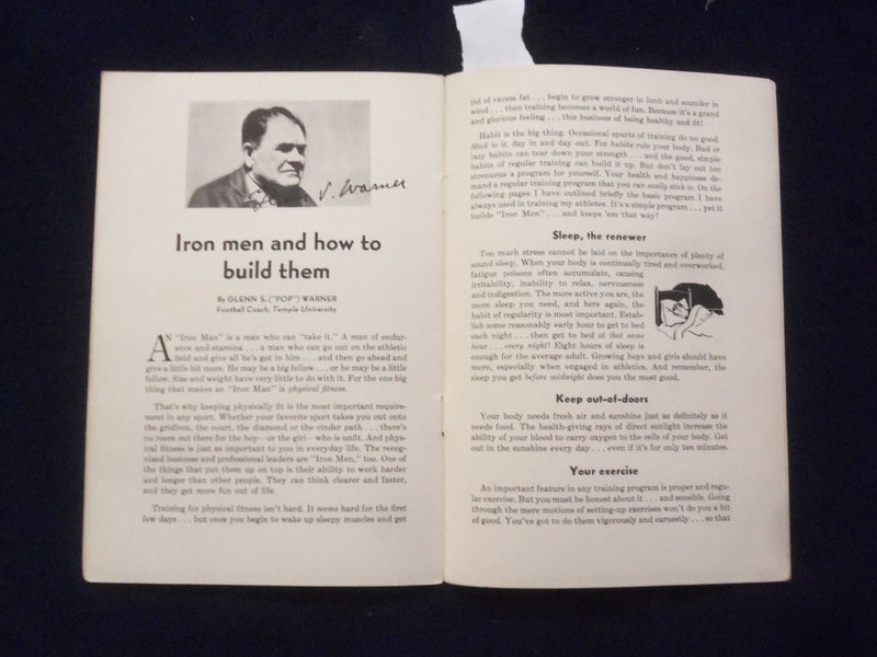 1935 TIPS ON FOUR MAJOR SPORTS BY - BILL TERRY - GLENN 