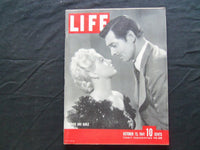1941 OCTOBER 13 LIFE MAGAZINE - LANA TURNER AND CLARK GABLE- L 256