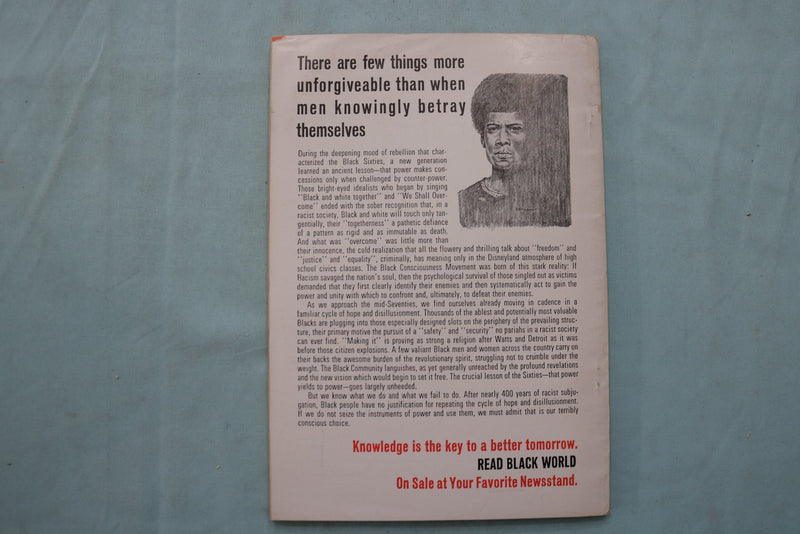 1973 AUGUST BLACK WORLD MAGAZINE -BLACK SPEECH AND EDUCATION OF CHILDREN- K 3356