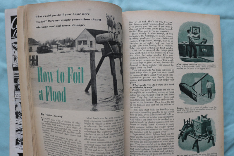 1951 HOME REPAIR AND WORKHOP ANNUAL - SOFTCOVER BOOK - K 3272
