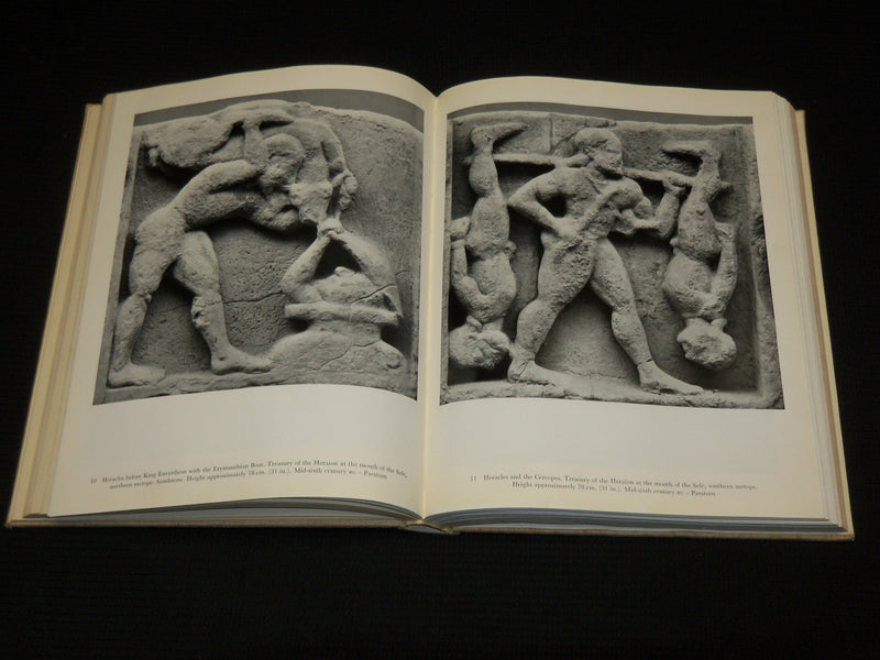 1965 ANCIENT GREEK SCULPTURE OF SOUTH ITALY AND SICILY HARDCOVER BOOK - R 714B