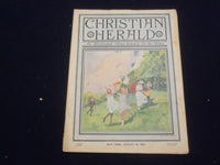 1920 AUGUST 28 CHRISTIAN HERALD MAGAZINE - NICE ILLUSTRATED COVER - ST 6593