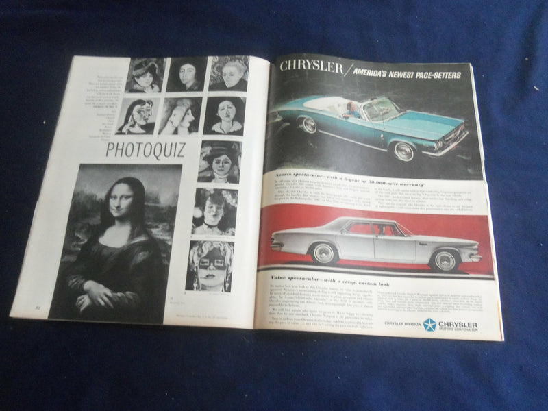 1963 JUNE 4 LOOK MAGAZINE - THE PEOPLE OF RIO - 50-YEAR WAR ANTI-SEMITISM- LK 77