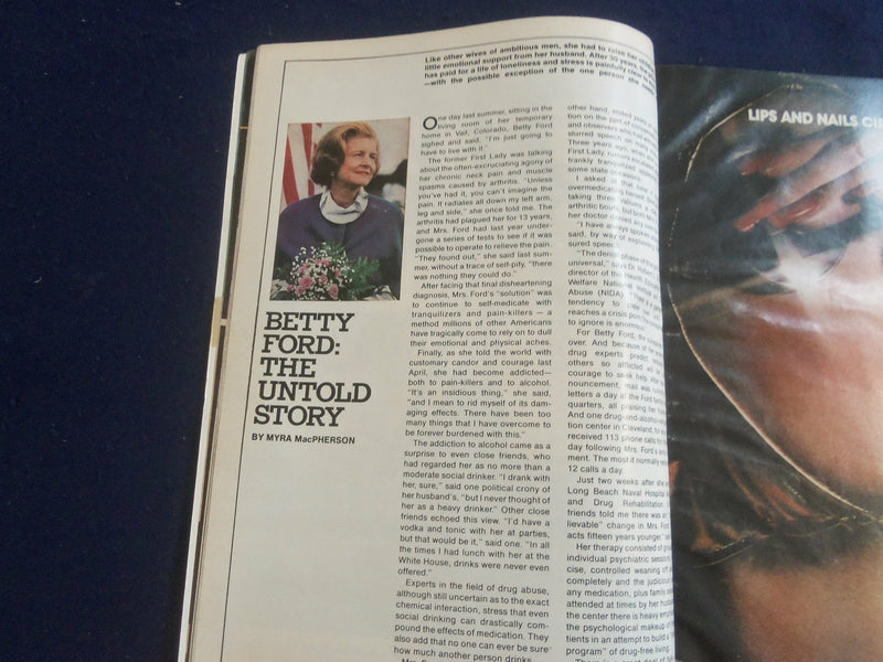1978 JULY MCCALL'S MAGAZINE - JOHN TRAVOLTA - BETTY FORD - ST 5153C