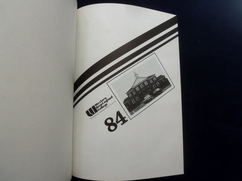 1984 CUPOLA WESTERN NEW ENGLAND COLLEGE YEARBOOK - SPRINGFIELD, MA - YB 3072