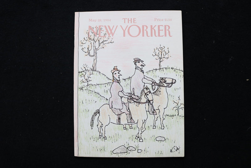 1984 MAY 28 NEW YORKER MAGAZINE - GREAT ILLUSTRATED COVER - NY 3152