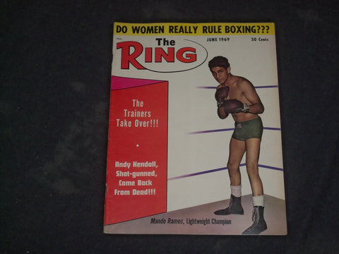 1969 JUNE THE RING MAGAZINE - MANDO RAMOS COVER - CW 658