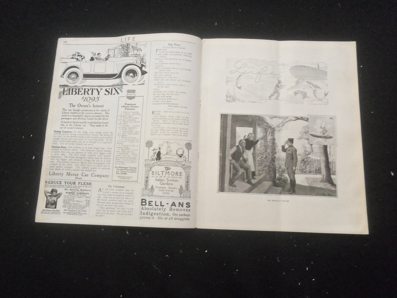 1916 AUGUST 31 LIFE MAGAZINE - AS ADVERTISED - L 763V