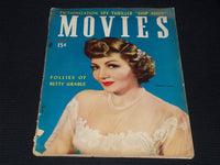 1942 JULY MOVIES MAGAZINE - CLAUDETTE COLBERT FRONT COVER - E 14164