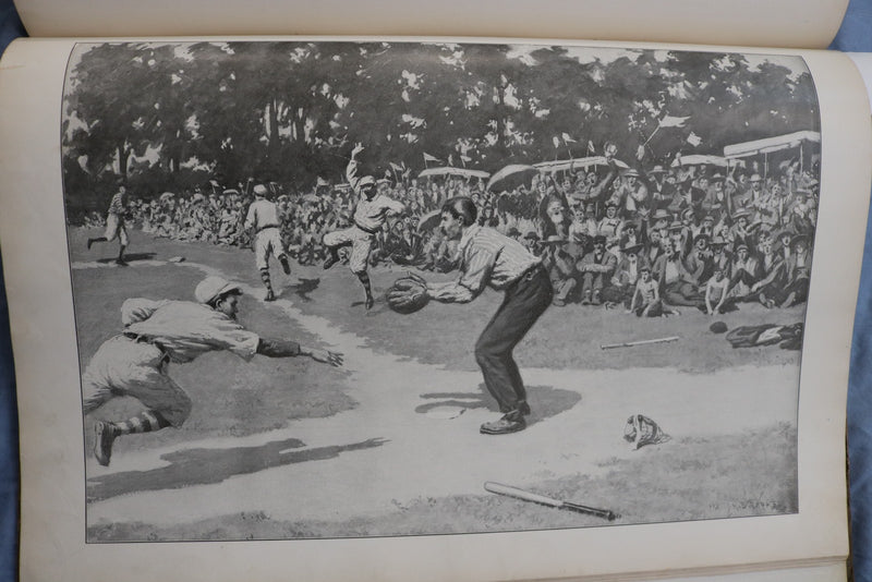 1904 A BOOK OF DRAWINGS BY A. B. FROST - HARDCOVER BOOK - KD 9582