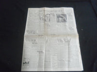 1929 & 1931 & 1933 THE WILLIAMSPORT SUN NEWSPAPER - LOT OF 5 - NP 5764