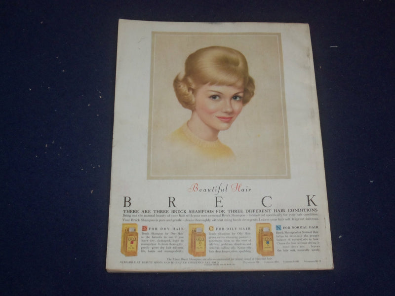 1963 SEPTEMBER MCCALL'S MAGAZINE - GREGORY PECK ARTICLE - HAIRDOS - ST 6553