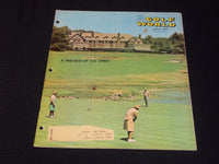 1967 JUNE 9 GOLF WORLD MAGAZINE - U.S. OPEN PREVIEW FRONT COVER - E 7229