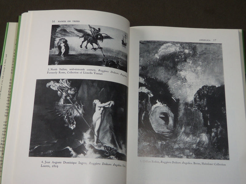 1977 NAMES ON TREES ARIOSTO INTO ART BOOK BY RENSSELAER W. LEE - KD 4864