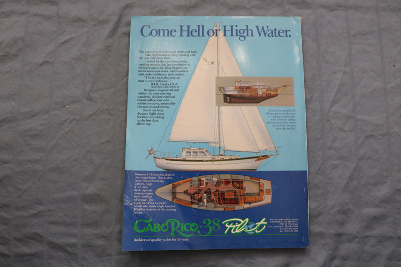 1989 OCTOBER CRUISING WORLD MAGAZINE - THE 1990 BOAT SHOW ISSUE - E 9544
