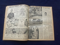 1958 JUNE 16 BOSTON RECORD AMERICAN NEWSPAPER-ADAMS' WIFE TELL GIFT SWAP-NP 6270