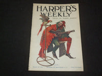 1913 MARCH 29 HARPER'S WEEKLY MAGAZINE - NEW ADMINISTRATION AND CHINA - ST 6382