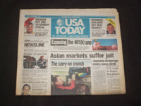 1997 NOVEMBER 24 USA TODAY NEWSPAPER - ASIAN MARKETS SUFFER JOLT - NP 7887
