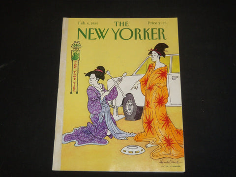 1989 FEBRUARY 6 THE NEW YORKER MAGAZINE - ILLUSTRATED COVER - NY 1374