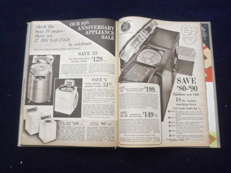 1967 MONTGOMERY WARD 95TH ANNIV. SALE CATALOG -HARDCOVER- KANSAS CITY,MO - R 96G
