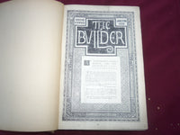 1925 JAN-DEC THE BUILDER U. K. MAGAZINE BOUND VOLUMES - 2 VOLS - FOLD OUTS- C 31