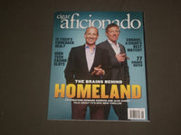 2012 MAY/JUNE CIGAR AFICIONADO MAGAZINE - HOWARD GORDON & ALEX GANSA - B 4537