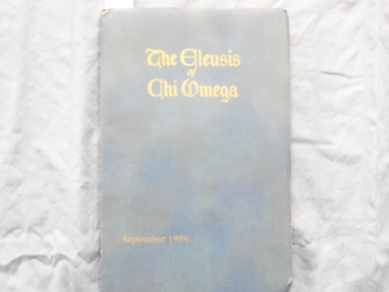 1959-1972 THE ELEUSIS OF CHI OMEGA QUARTERLY MAGAZINE - LOT OF 3 - KD 9365