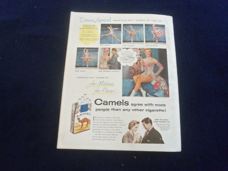 1954 APRIL SPORT MAGAZINE - DON NEWCOMBE COVER - SPRING TRAINING ISSUE - ST 7247