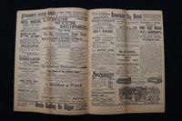 1901 HOWARD ATHENAEUM PROGRAMS - LOT OF 5 - BOSTON, MASSACHUSETTS - K 2275