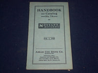 1925 ABRAM COX STOVE CO. HANDBOOK & CATALOG NO. 78 ON NOVELTY BOILERS - J 1803