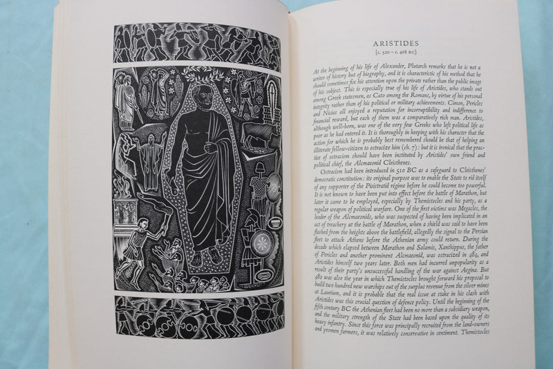 1967 THE RISE AND FALL OF ATHENS HARDCOVER BOOK - PLUTARCH- KD 9672
