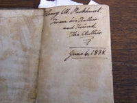 1824 A SYSTEMATIC INTRODUCTION TO ENGLISH GRAMMAR BOOK BY JOHN PARKHURST- K 1285