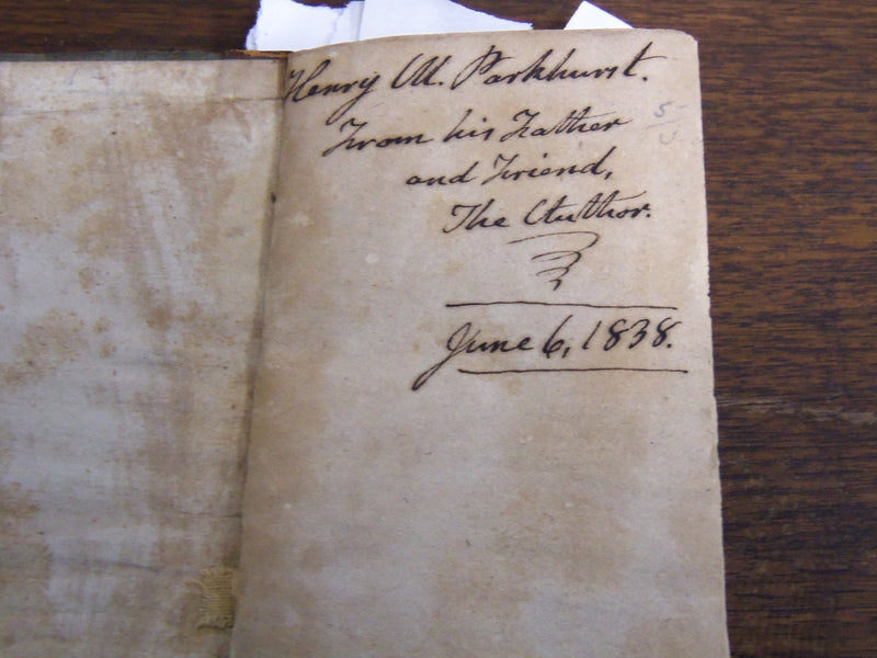 1824 A SYSTEMATIC INTRODUCTION TO ENGLISH GRAMMAR BOOK BY JOHN PARKHURST- K 1285