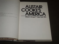 1973 ALISTAIR COOKE'S AMERICA HARDCOVER BOOK - GREAT PRINTS - I 865