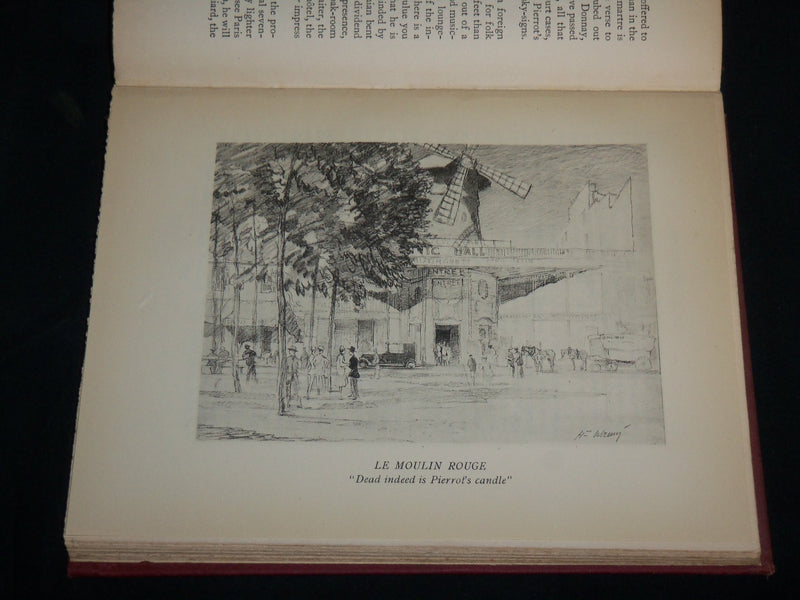 1920 A BOOK ABOUT PARIS HARDCOVER BOOK BY GEORGE AND PEARL ADAM - KD 6927