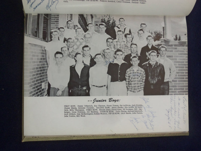 1956 THE BIG STACK ANACONDA HIGH SCHOOL YEARBOOK - ANACONDA, MONTANA - YB 3220