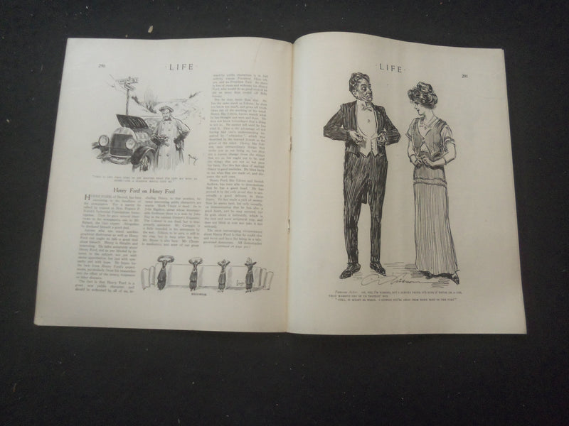 1915 FEBRUARY 18 LIFE MAGAZINE - FORTY DAYS - L 760U