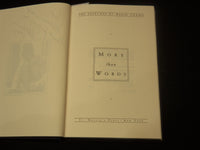 1993 MORE THAN WORDS HARDCOVER BOOK INSCRIBED BY MARIO CUOMO - KD 2771K