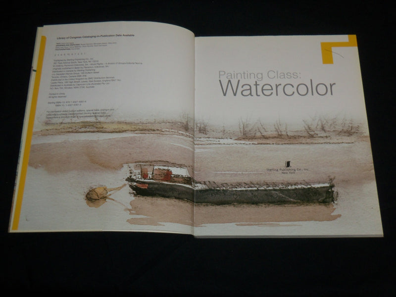 2006 PAINTING CLASS WATERCOLOR SOFTCOVER BOOK - GREAT PHOTOS - I 2003